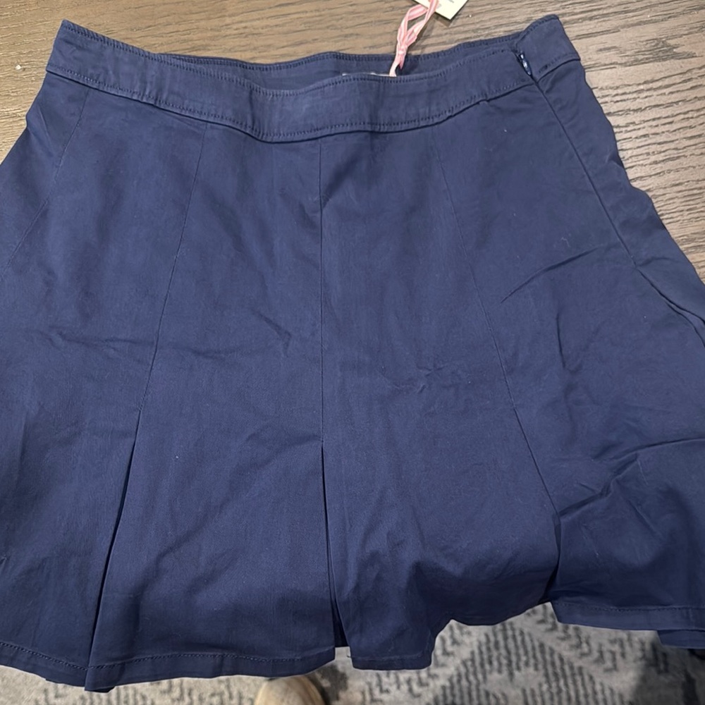 Vineyard Vines Blue Skorts with Pleated Front